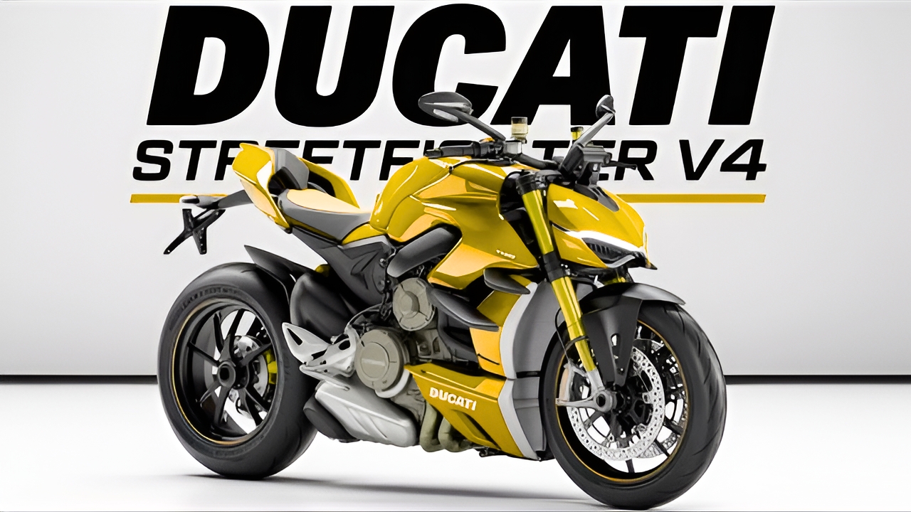 Ducati Streetfighter V4 – Moto Naked Deportiva y Poderosa